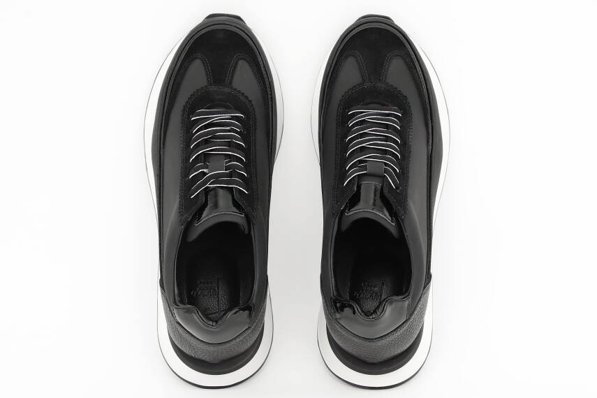 Hakiki Antik Deri EVA Taban Spor Erkek Ayakkabı - 11