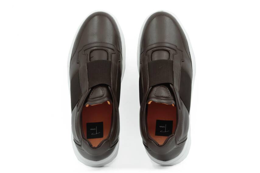 Hakiki Antik Deri EVA Taban Spor Erkek Ayakkabı - 5