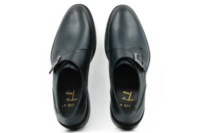 Hakiki Antik Deri Kösele Taban Yan Toka Detaylı Klasik Erkek Ayakkabı - 17