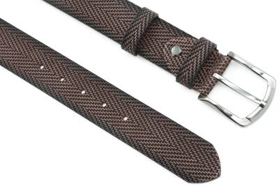  Hakiki Baskı Deri 4,00 cm Spor Erkek Kemer - 13