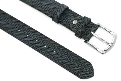  Hakiki Baskı Deri 4,00 cm Spor Erkek Kemer - 22