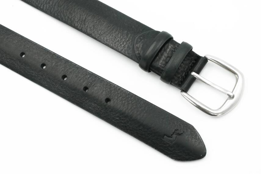 Hakiki Deri 3,3 cm Klasik Erkek Kemeri - 2