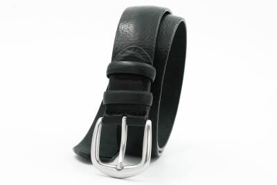 Hakiki Deri 3,3 cm Klasik Erkek Kemeri - 3