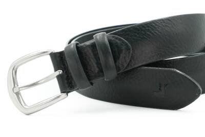 Hakiki Deri 3,3 cm Klasik Erkek Kemeri - 4