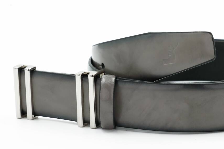  Hakiki Deri 3,50 cm Pimli Toka Klasik Erkek Kemer - 15