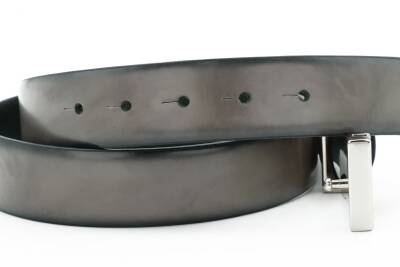  Hakiki Deri 3,50 cm Pimli Toka Klasik Erkek Kemer - 16