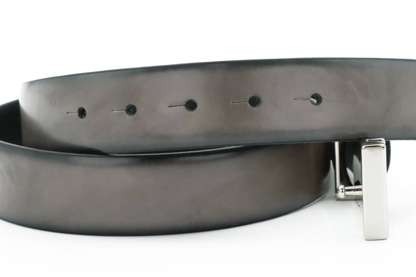  Hakiki Deri 3,50 cm Pimli Toka Klasik Erkek Kemer - 16