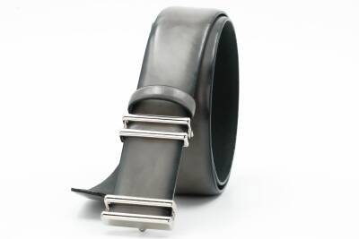  Hakiki Deri 3,50 cm Pimli Toka Klasik Erkek Kemer - 18