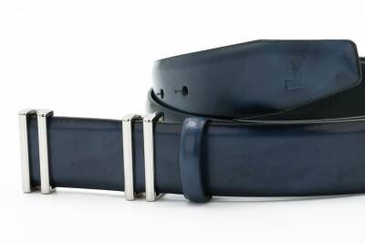  Hakiki Deri 3,50 cm Pimli Toka Klasik Erkek Kemer - 2