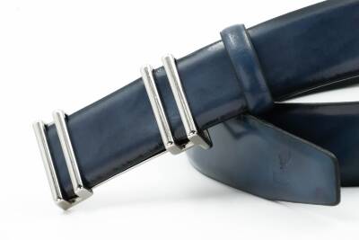  Hakiki Deri 3,50 cm Pimli Toka Klasik Erkek Kemer - 3