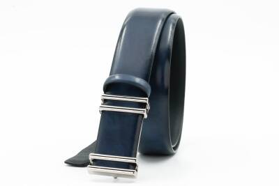  Hakiki Deri 3,50 cm Pimli Toka Klasik Erkek Kemer - 6