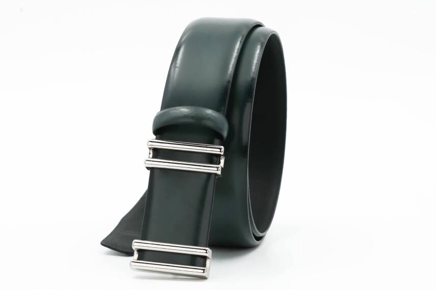 Hakiki Deri 3,50 cm Pimli Toka Klasik Erkek Kemer - 10