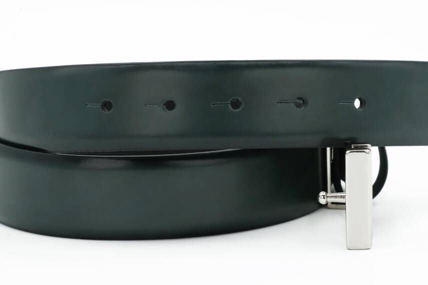 Hakiki Deri 3,50 cm Pimli Toka Klasik Erkek Kemer - 11