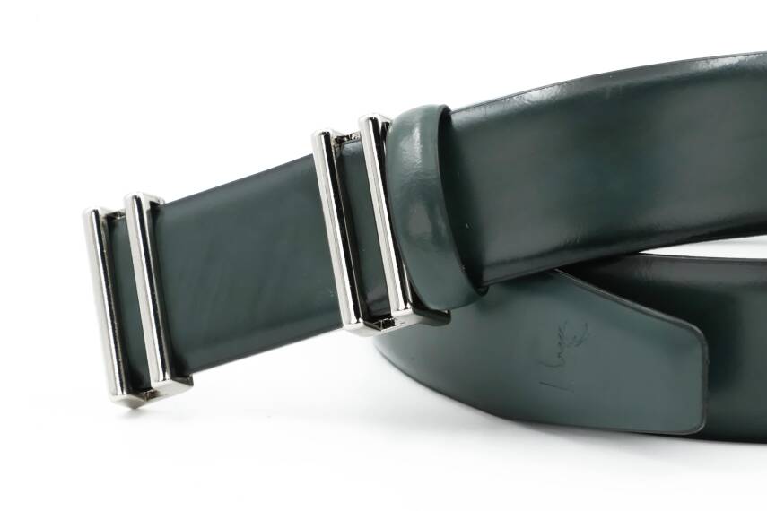 Hakiki Deri 3,50 cm Pimli Toka Klasik Erkek Kemer - 12