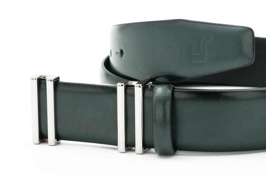 Hakiki Deri 3,50 cm Pimli Toka Klasik Erkek Kemer - 13