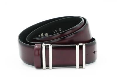 Hakiki Deri 3,50 cm Pimli Toka Klasik Erkek Kemer - 14