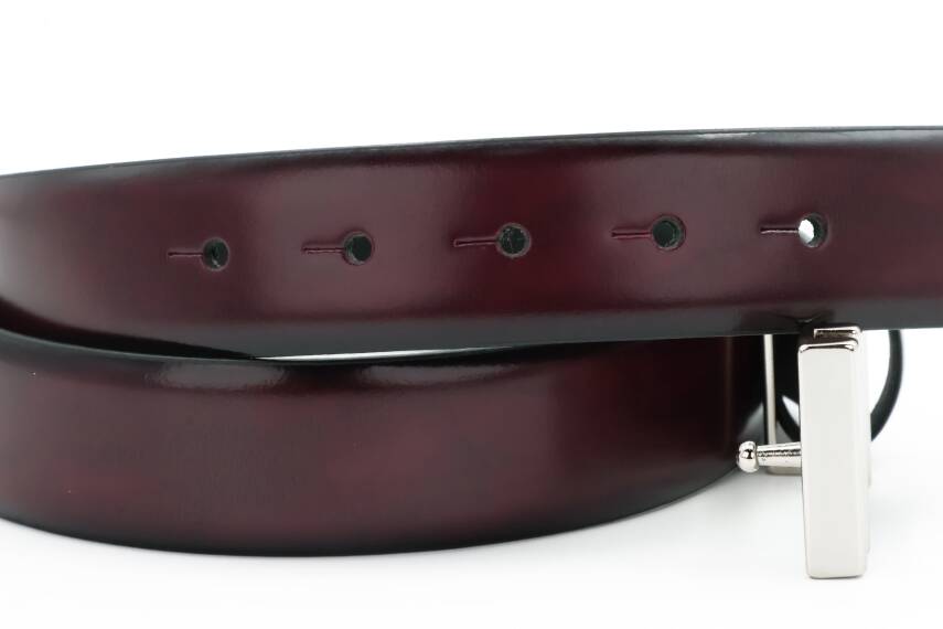 Hakiki Deri 3,50 cm Pimli Toka Klasik Erkek Kemer - 16