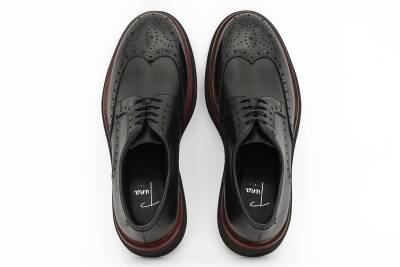 Hakiki Antik Deri Oxford Model Erkek Ayakkabı - 5