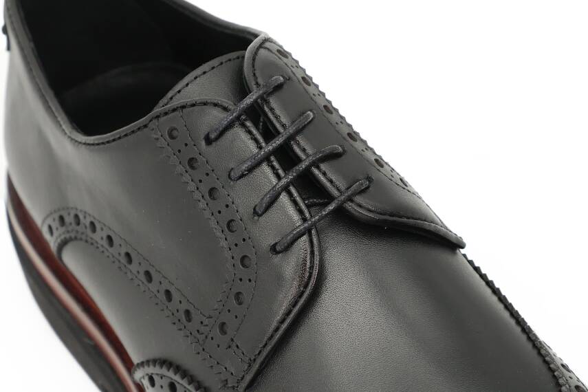 Hakiki Antik Deri Oxford Model Erkek Ayakkabı - 6