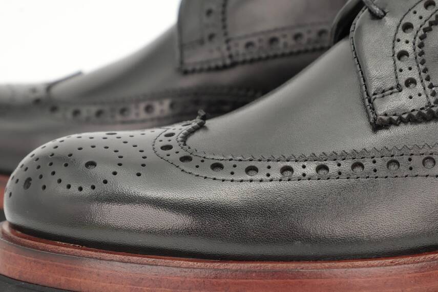 Hakiki Antik Deri Oxford Model Erkek Ayakkabı - 7