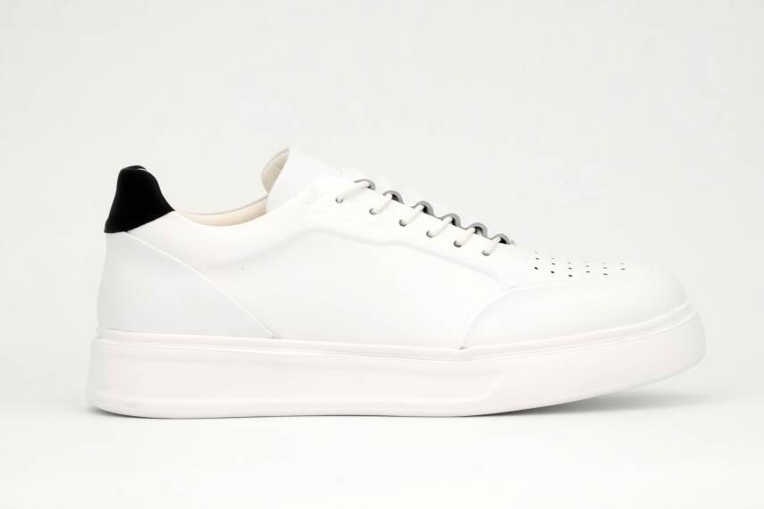 Hakiki Antik Deri EVA Taban Spor Erkek Ayakkabı - 1