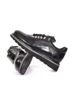 Hakiki Floter Deri EVA Taban Casual Erkek Ayakkabı - 4