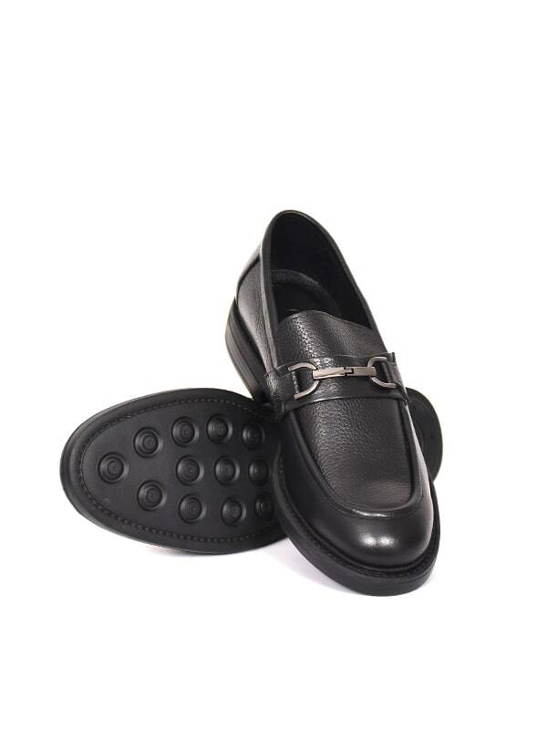 Hakiki Floter Deri EVA Taban Loafer Model Erkek Ayakkabı - 5