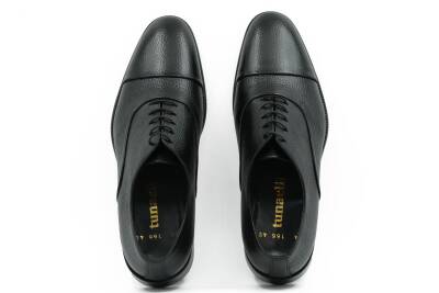 Hakiki Floter Deri Kösele Taban Klasik Erkek Ayakkabı - 5