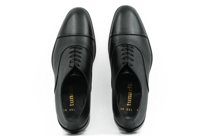 Hakiki Floter Deri Kösele Taban Klasik Erkek Ayakkabı - 5