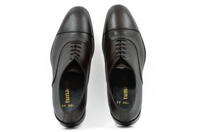 Hakiki Floter Deri Kösele Taban Klasik Erkek Ayakkabı - 17