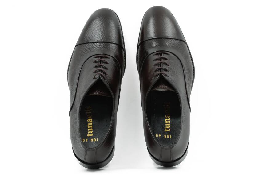 Hakiki Floter Deri Kösele Taban Klasik Erkek Ayakkabı - 17