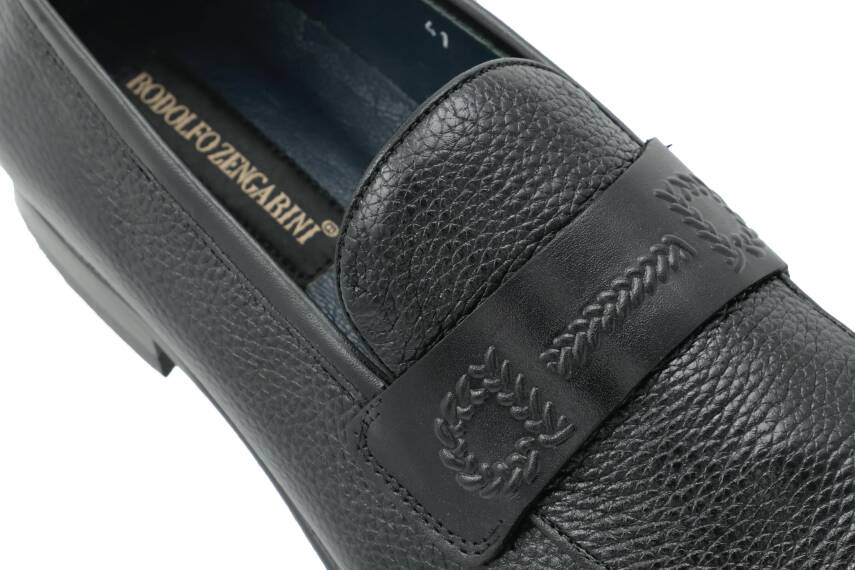 	Hakiki Floter Deri Kösele Taban Klasik Erkek Ayakkabı - 6