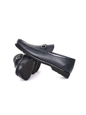 Hakiki Floter Deri EVA Taban Toka Detaylı Loafer Model Erkek Ayakkabı - Tuna 1019 - 3