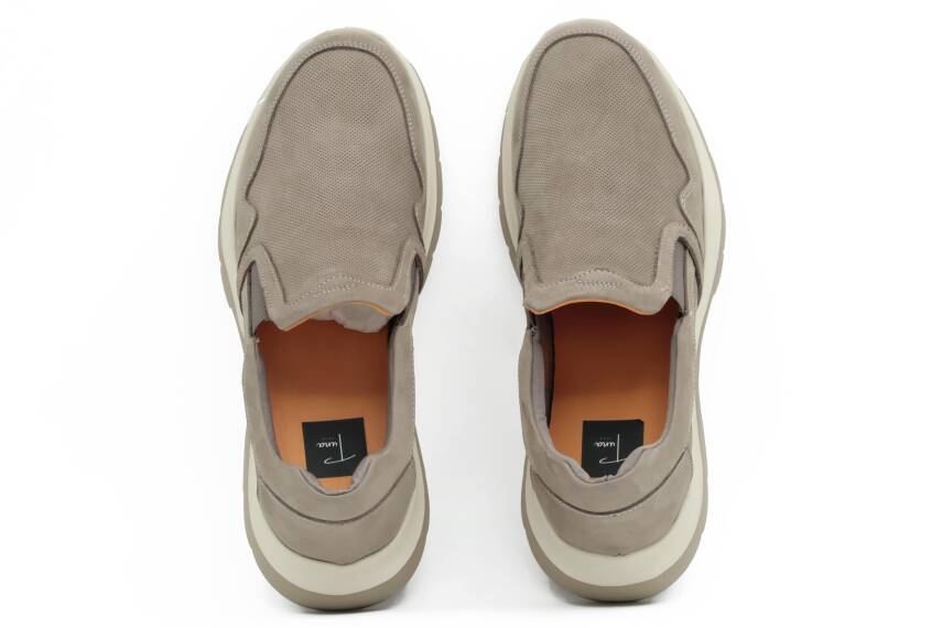 Hakiki Nubuk Deri EVA Taban Casual Erkek Ayakkabı - 5