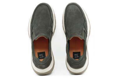 Hakiki Nubuk Deri EVA Taban Casual Erkek Ayakkabı - 11