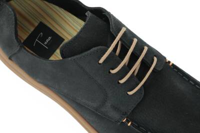 Hakiki Nubuk Deri Kauçuk Taban Casual Erkek Ayakkabı - Tuna 215340 - 12