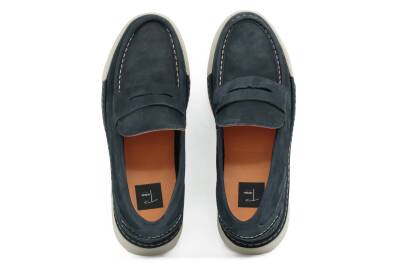 Hakiki Nubuk Deri EVA Taban Loafer Erkek Ayakkabı - 10