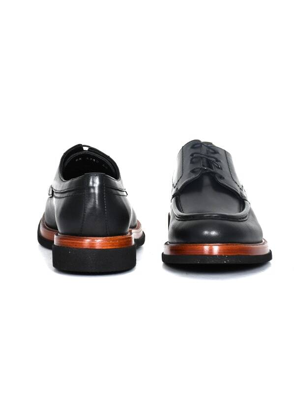 Hakiki Spiro Deri EVA Taban Bağcıklı Model Erkek Ayakkabı - 3