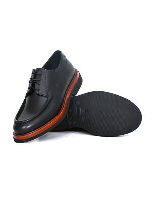 Hakiki Spiro Deri EVA Taban Bağcıklı Model Erkek Ayakkabı - 5