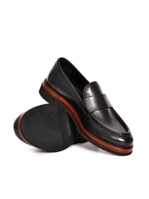 Hakiki Spiro Deri EVA Taban Loafer Model Erkek Ayakkabı - 3