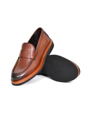 Hakiki Spiro Deri EVA Taban Loafer Model Erkek Ayakkabı - 8