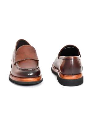 Hakiki Spiro Deri EVA Taban Loafer Model Erkek Ayakkabı - 9