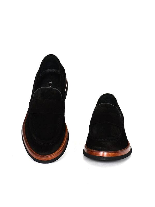 Hakiki Süet Deri EVA Taban Bej Loafer Günlük Bağcıksız Erkek Ayakkabı - 9