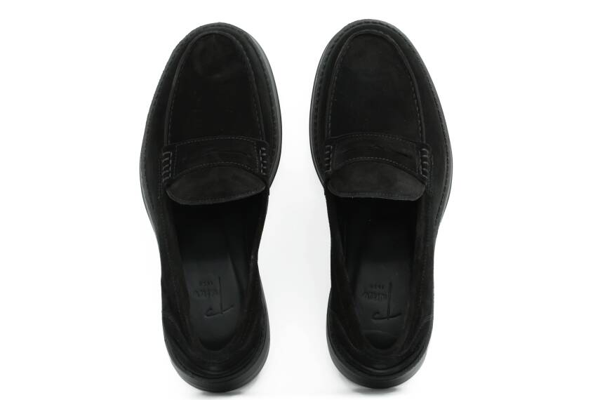 Hakiki Süet Deri EVA Taban Loafer Model Erkek Ayakkabı - 5