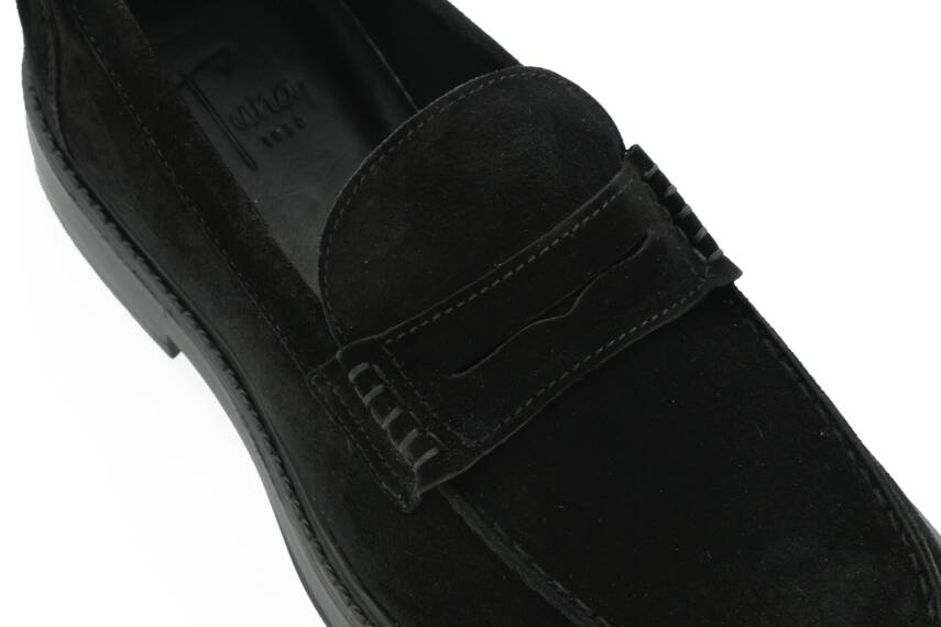 Hakiki Süet Deri EVA Taban Loafer Model Erkek Ayakkabı - 6