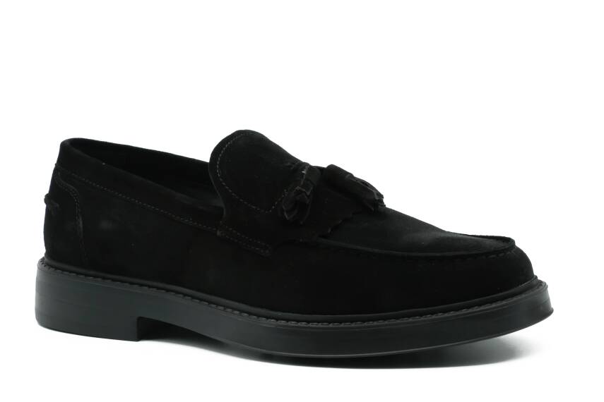 Hakiki Süet Deri EVA Taban Loafer Model Erkek Ayakkabı - 2