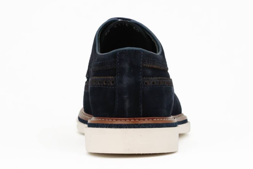 Hakiki Süet Deri EVA Taban Oxford Model Erkek Ayakkabı - 3