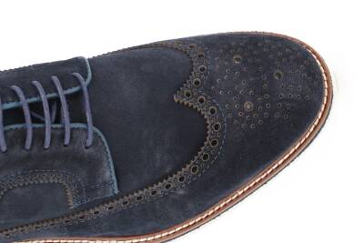 Hakiki Süet Deri EVA Taban Oxford Model Erkek Ayakkabı - 7