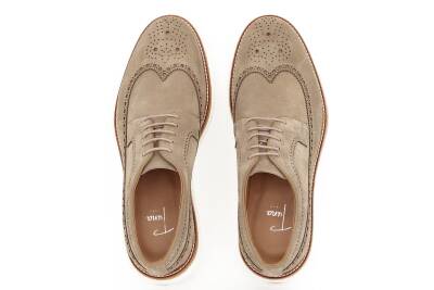 Hakiki Süet Deri EVA Taban Oxford Model Erkek Ayakkabı - 12