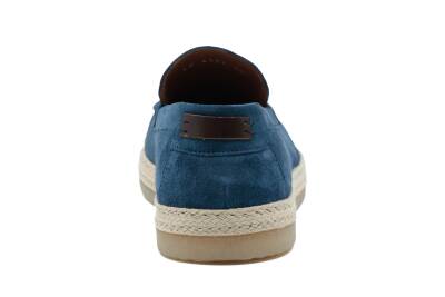 Hakiki Süet Deri Kauçuk Taban Loafer Model Erkek Ayakkabı - 9